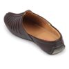 FAUSTO FST FOSME-2032 BROWN-42 Men\'s Brown Laser Cut Back O... - Image 9