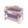 MERISHOPP®Bathroom Tub Large Soft Soaking Standing Bath Tub ... - Image 2