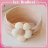 3 Pcs Baby Bows And Headbands, 3Pcs Super Stretchy Nylon Hai... - Image 8