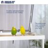 Prevue Pet Products Clear View Glass Bird Cage Crystal Palac... - Image 5