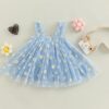 TotzTouch Baby Girls Knee-Length Dress | Frock Cami Strap Fl... - Image 4