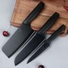 PANCA Knife Set of 3 with Cover, Stainless Steel Knives for ... - Image 2