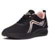 Campus Women\'s Raye Running Shoes BLK/Peach - 4UK/India - Image 2