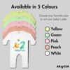 ARVESA Two Month Monthly Milestone Birthday Unisex Peach JS-... - Image 5