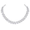 Atasi International White Diamond/Stones Silver Plated Alloy... - Image 4