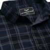 Majestic Man Men Small Checkered Slim Fit Cotton Casual Shir... - Image 3