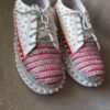Zenchic Wedding White Pink Pearl Sneakers for Bride | Bridem... - Image 3
