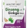 HealthyHey Ginseng + Ginkgo Biloba - Improves Memory & conce... - Image 2