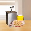 ATORSE® Sauce Dispenser Pump 4L Portable Stainless Steel for... - Image 6