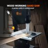 VOLTZ VZ-BS-250 10 In. 370W Benchtop Band Saw for Woodworkin... - Image 8