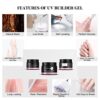 Coslifestore-575 pcs Nail Art equipments-Nail extension kit-... - Image 7