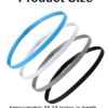 4Pcs Hair Band for Men, Hair Accessories, Head Band for Men ... - Image 8