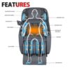 RoboTouch ABS EcoLax SL Track Zero Gravity Full Body Massage... - Image 5