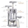 Heybly Cat Tree, Cat Tower for Indoor Cats,Multi-Level Cat F... - Image 4