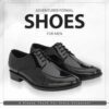 STANPHORD Men\'s Adventurer Black Formal Shoes_9 UK (TPAL 72... - Image 3