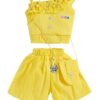 STYLO DRESSES Cotton Blend Trandy Girls\' Floral Ruffle Top ... - Image 2