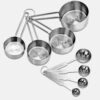 Parage Stainless Steel Measuring Cups & Spoon Combo for Dry ... - Image 2