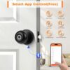 Probrico Smart Door Knob, Fingerprint Biometric Door Lock wi... - Image 5