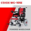 EVOX ELECTRIC WHEELCHAIR WITH ELEGANT SMALL REAR WHEELS AND ... - Image 3