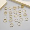 Shining Diva Fashion Stylish Rings for Women and Girls - Set... - Image 4