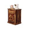 Royal Finish Nivora Solid Wood King Size Bed with Storage - ... - Image 7