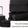 Adson 2 in 1 Beauty Travel Vanity Trolley Makeup Case, Porta... - Image 8