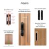 Aqara Smart Door Lock D100 Zigbee - Image 5