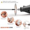 DIY Craft Diamond Cutting Wheel Cutting Discs for Rotary Too... - Image 7