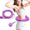 HENIRAG Weighted Hula Ring Hoop Weight Loss Circle Detachabl... - Image 3