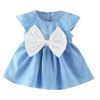 Hopscotch Girls Denim Knee-Length Casual Dress With Oversize... - Image 2