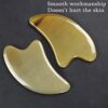 Gua Sha Board Face and Eyes 2 Combo Set - Natural Horns Hand... - Image 8