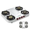 MILTON Royal Stainless Steel Gas Stove 4 Burners | ISI Certi... - Image 2