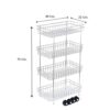 Privesh Stainless Steel Modern Kitchen Storage Rack Folding ... - Image 3
