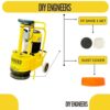 Heavy Duty Floor Grinding Machine, 3HP Copper Motor, 5 Belt ... - Image 5