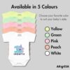ARVESA One Month Monthly Milestone Birthday Unisex R-292 Whi... - Image 5