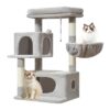 ﻿Taoqimiao Cat Tree,37.8-Inch Cat Tower for Indoor Cats,2 Lu... - Image 2