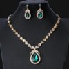 Shining Diva Fashion Latest Stylish Design Fancy Crystal Nec... - Image 3