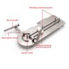 DIY Iron Wire Copper Bender, Manual Wire and Cable Bending M... - Image 3