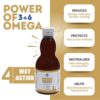 PET360 Omega 3+6 Concentrated Salmon Fish Oil for Dogs & Cat... - Image 6