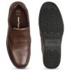 Hush Puppies mens STREET SLIP ON BROWN Formal Shoes - 7 UK (... - Image 5
