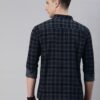 Majestic Man Men Small Checkered Slim Fit Cotton Casual Shir... - Image 6