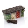 The Sr Brand Multipurpose Plastic 4 In 1 Masala Box For Kitc... - Image 4