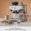 Breville BES870BSXL The Barista Express Coffee Machine, Blac... - Image 7