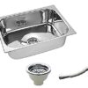 ROYAL AAKRITI Single Bowl Stainless Steel Kitchen / Bar Sink... - Image 3