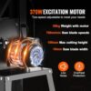 VOLTZ VZ-BS-250 10 In. 370W Benchtop Band Saw for Woodworkin... - Image 9
