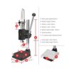 Leather Hole Puncher Hand Punching Machine Manual Press Punc... - Image 10