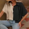 GRECIILOOKS Regular Fit Shirt for Women (Gl-W1892-M-Beige) - Image 6