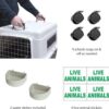 PETARCHI DESIGN STUDIO FOR PETS 48" Heavy Duty Dog Travel Ca... - Image 4