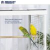 Prevue Pet Products Clear View Glass Bird Cage Crystal Palac... - Image 8