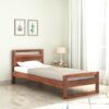 Amazon Brand - Solimo Sheesham Wood Single Size Bed Without ... - Image 2
